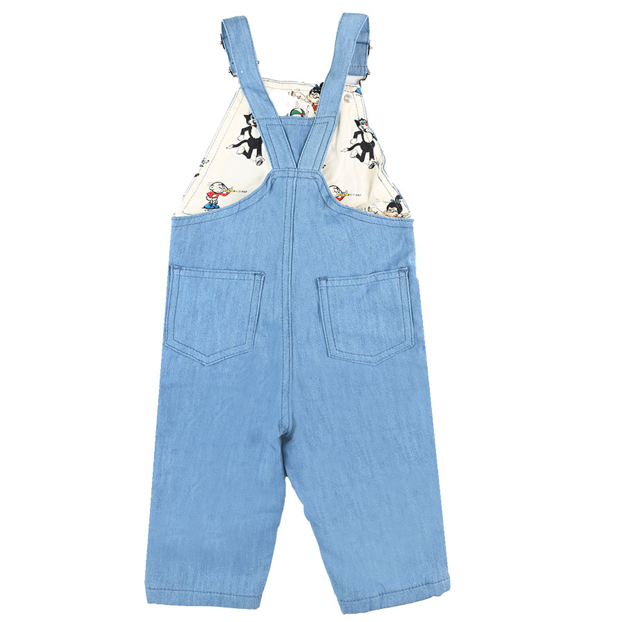 STELLA MCCARTNEY KIDS Girls Blue Denim Maude Patch Dress