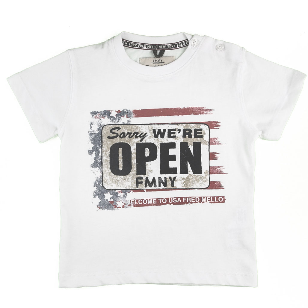 FRED MELLO Welcome to USA T-Shirt Baby Collection Hera Hermes