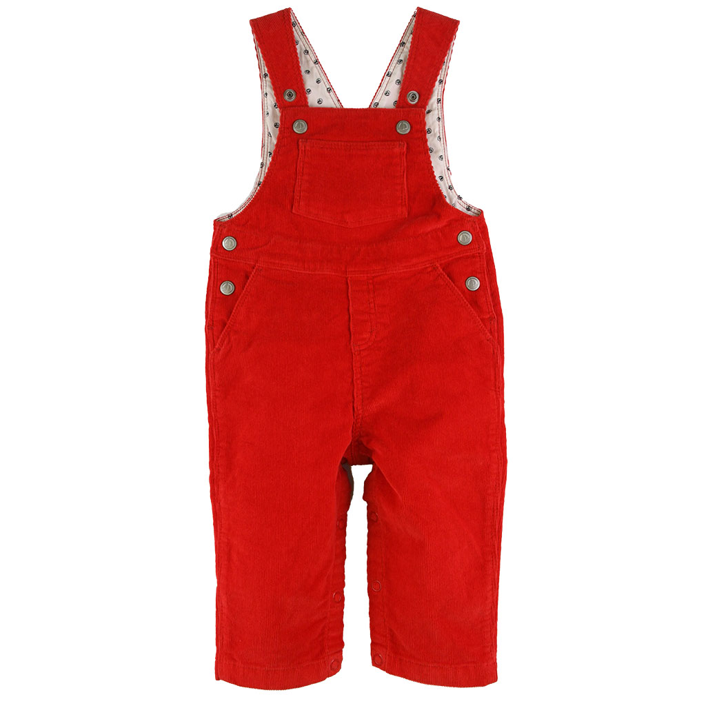PETIT BATEAU Red Overall - Baby Collection | Hera + Hermes