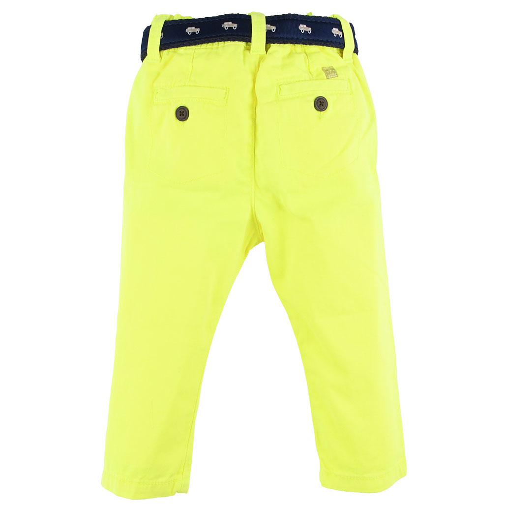 MAYORAL Neon Yellow Pants Baby Collection Hera + Hermes