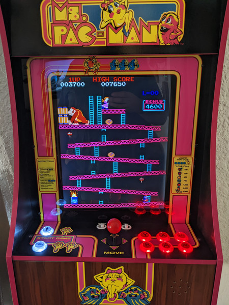 Arcade1up 1-Player  mod kit for Party Cades and 3/4 scale.