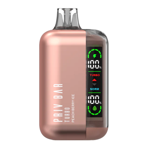 Priv Bar Turbo Vape Peach Berry Ice