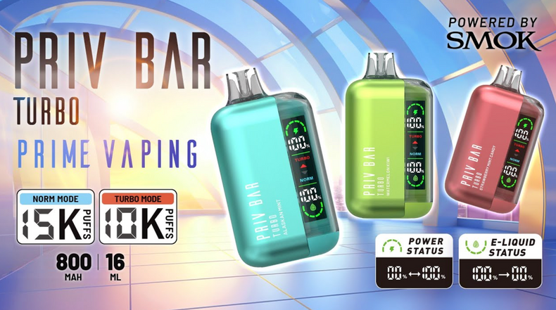The Best Collaboration of Two Giants: SMOK and PRIV Bar