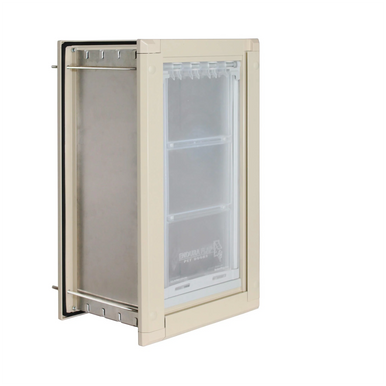 Endura Flap Tan Dog Door For Walls