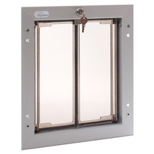 PlexiDor Silver Medium Dog Door