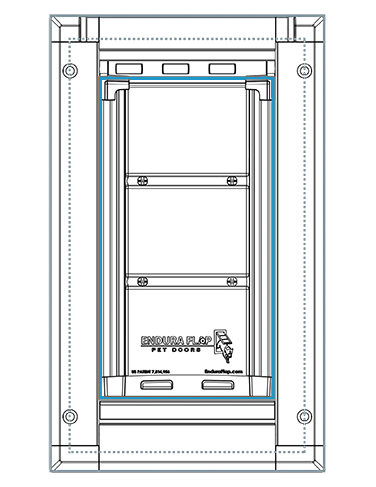 enduraflap small dog door