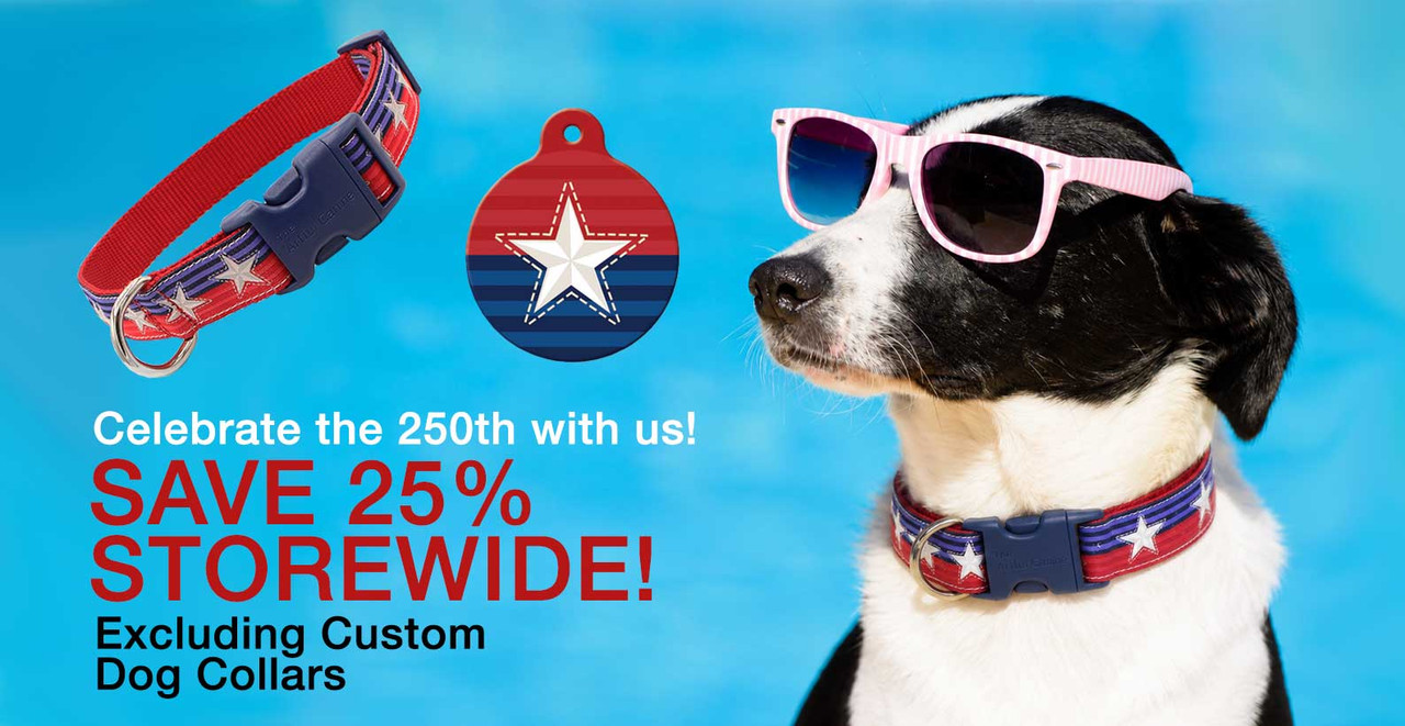 Save 25% Storewide on Dog Collars