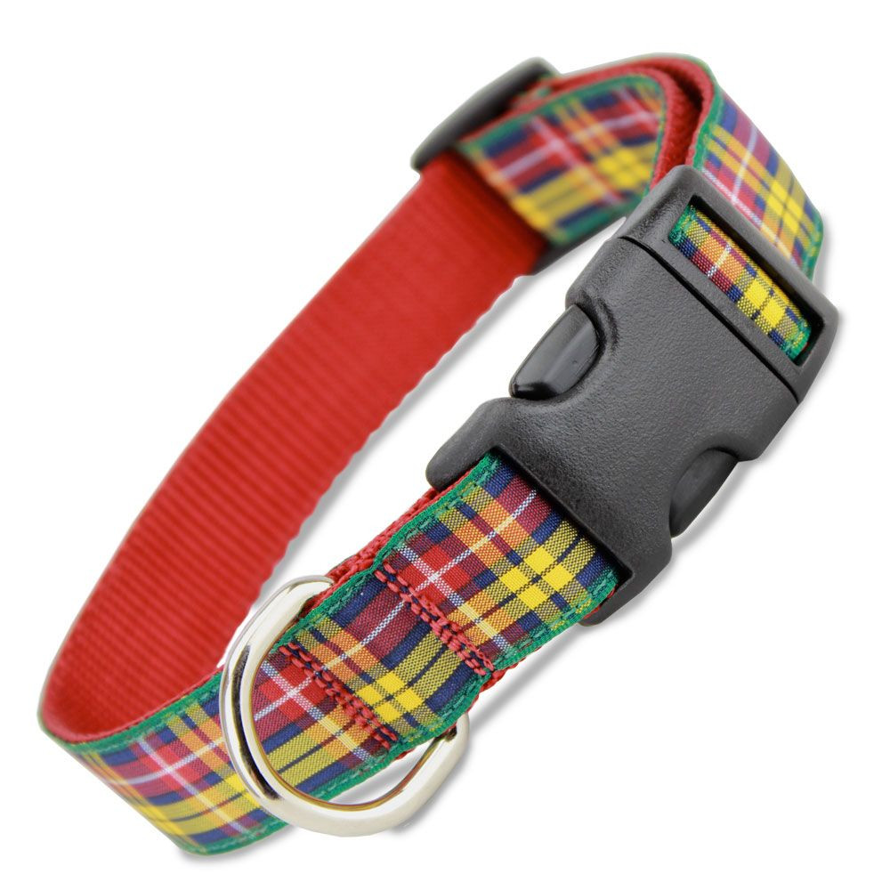 Scottish Plaid Dog Collar, Scottie Dog collar, Scottish Terrier Dog Collar