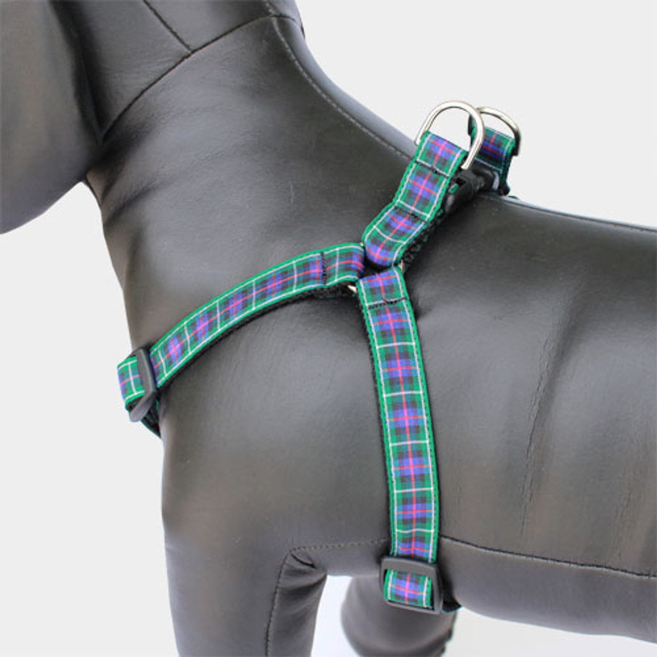 Tartan plaid shop dog harness