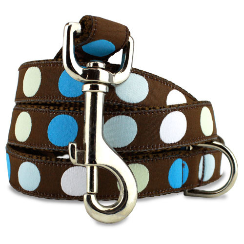 polka dot dog leash