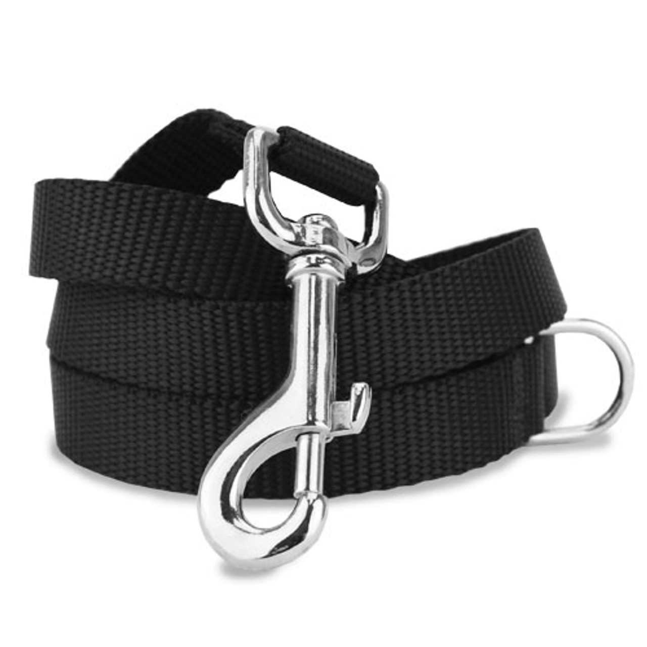 black dog leash