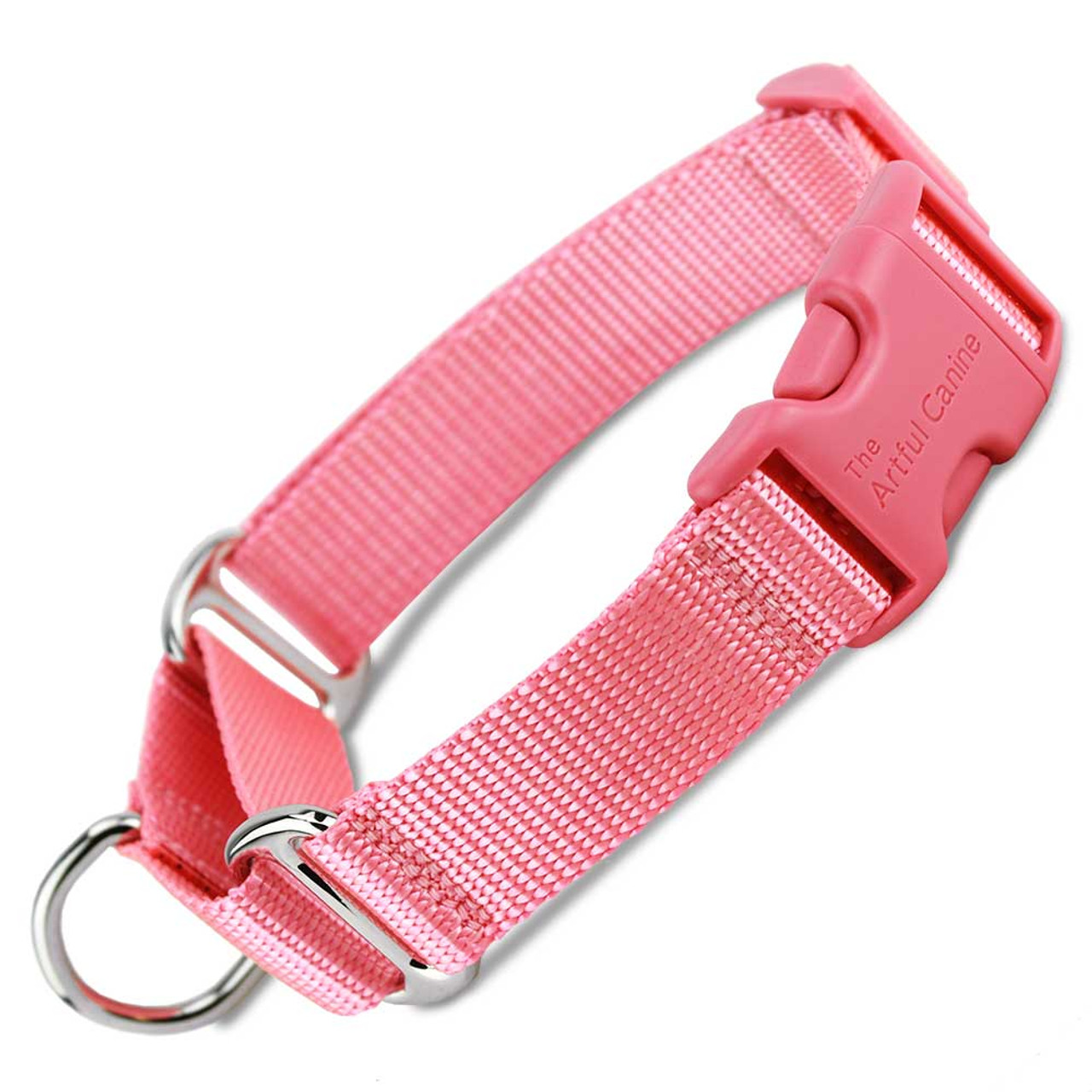personalized martingale collar with buckle