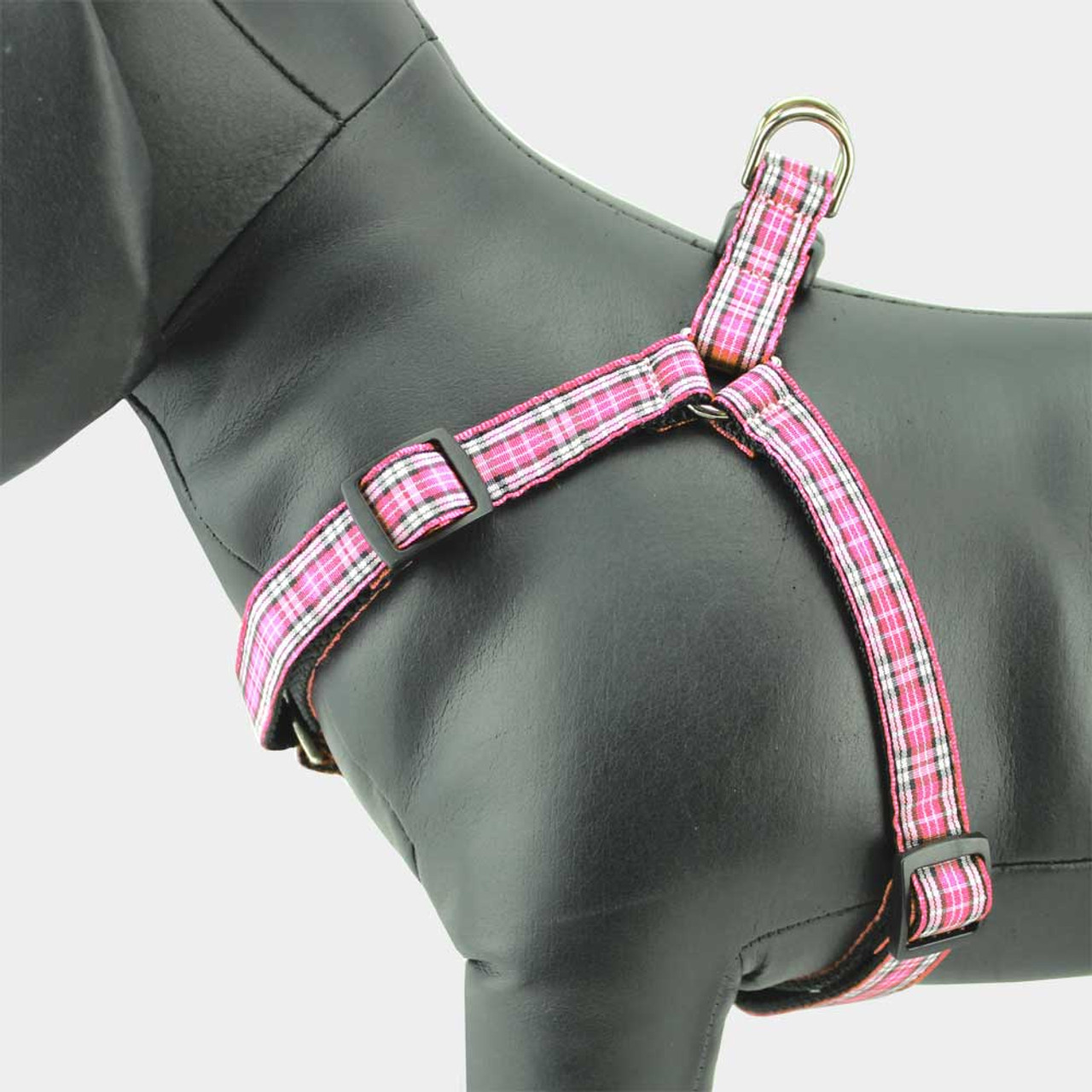 plaid harness