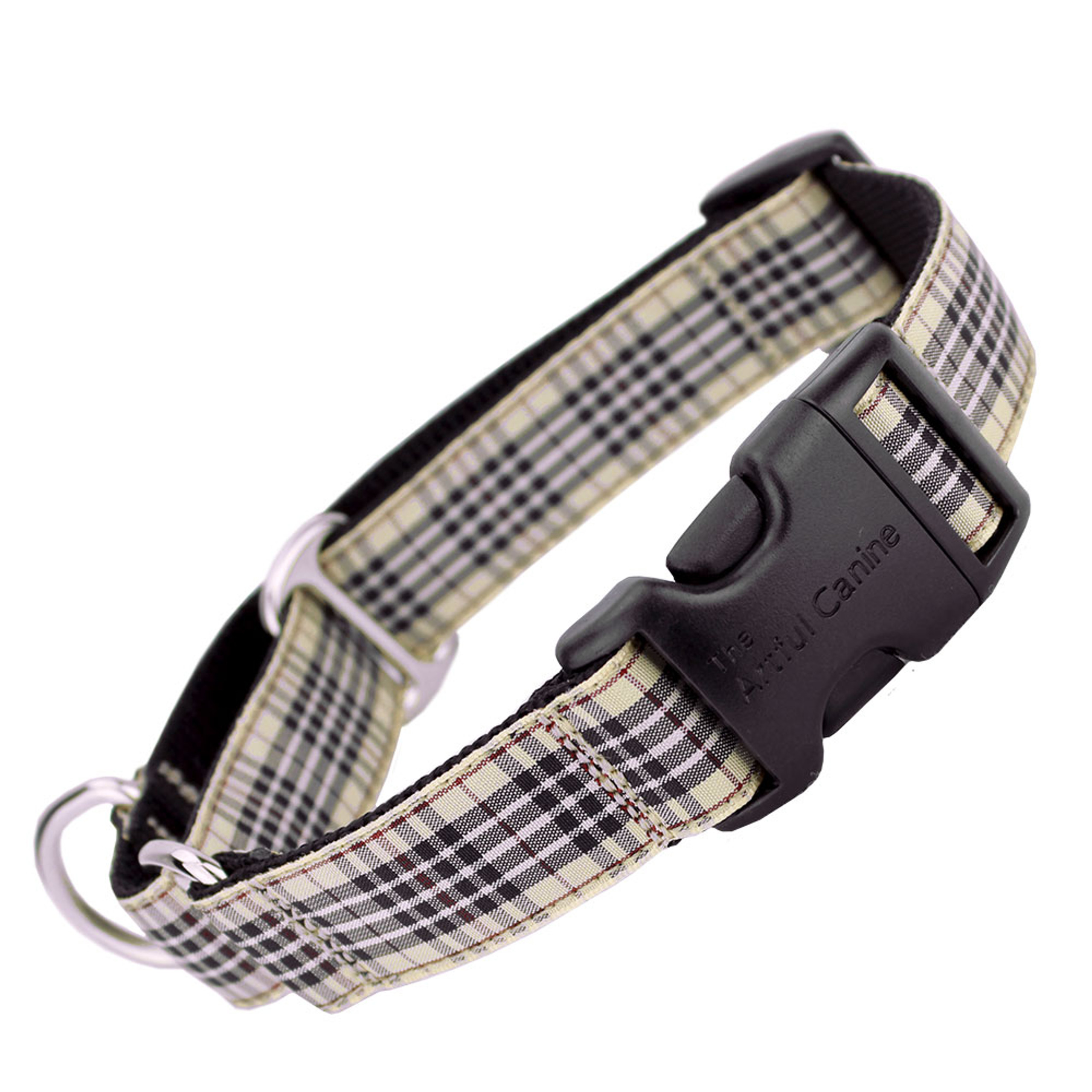 Custom Slip-on Martingale Collar with Decorative Fabric