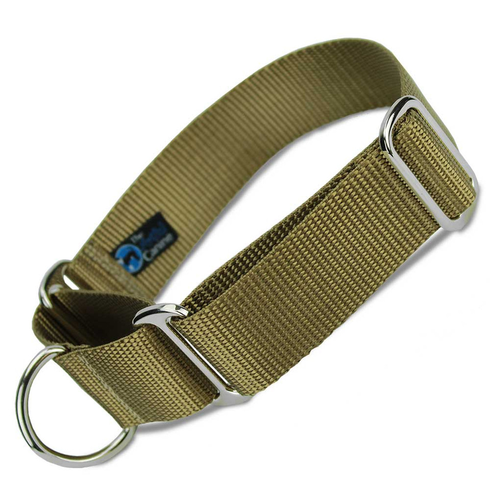 Wide Martingale Collars for Pit bulls, Greyhounds, & Large Dogs, 1.5" Wide