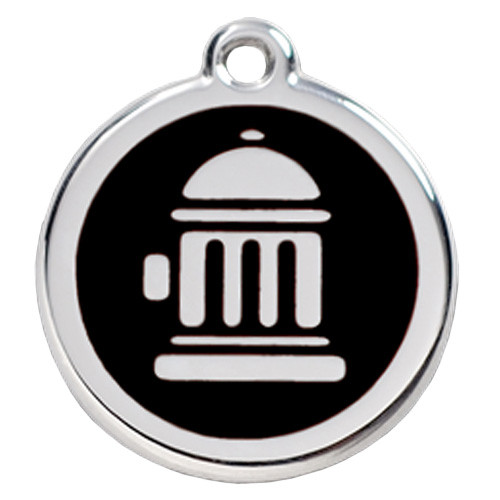 fire hydrant dog tag