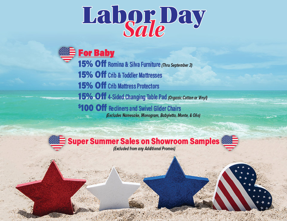Labor Day Sale on Baby and Nursery Furniture Labor Day Sale on Baby and Nursery Furniture