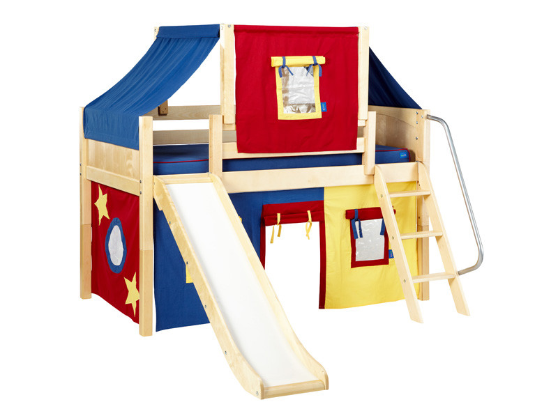 Maxtrix Low Loft with Slide Bedroom Source