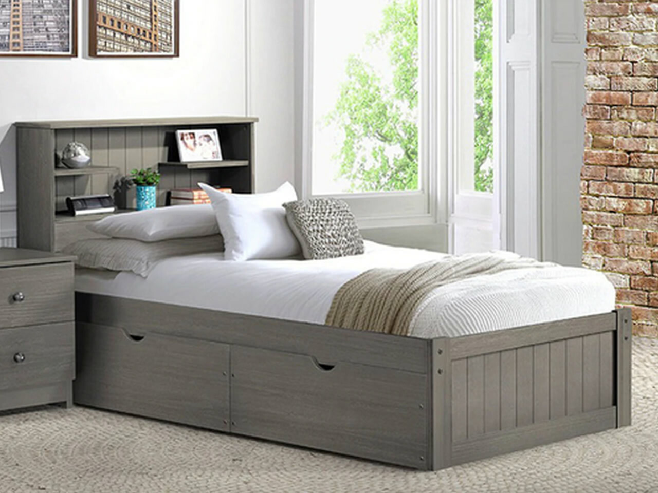 Rustic Pine - Gray Brushed