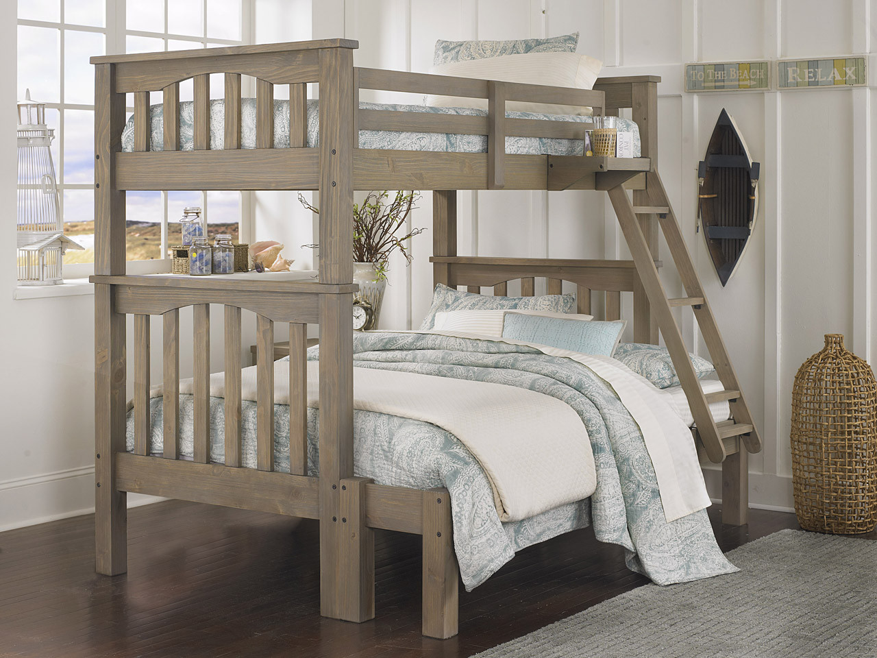 full bottom bunk bed
