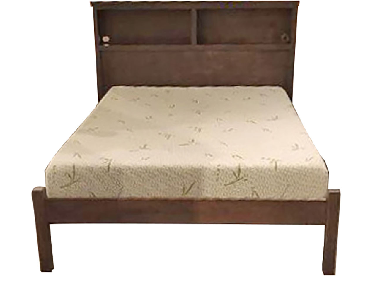 Exeter Style Bed with Bookcase Headboard Floor Sample