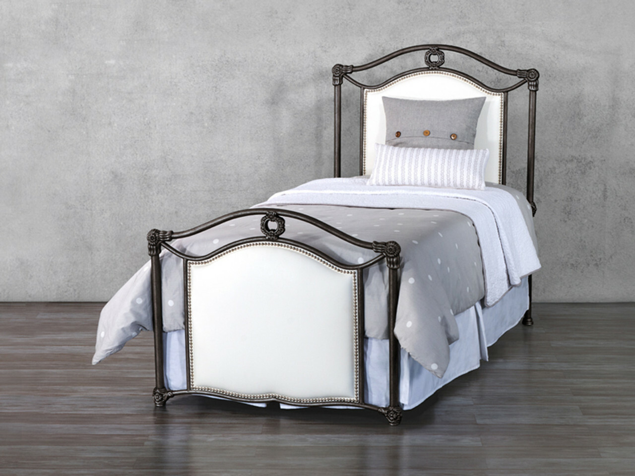 Upholstered Iron Beds