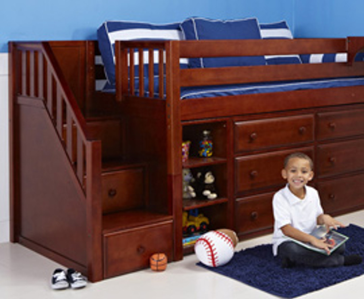 best low loft bed