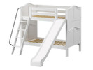 Maxtrix Medium High Bunk w/ Angle Ladder & Slide