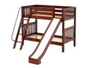 Maxtrix Medium High Bunk w/ Angle Ladder & Slide