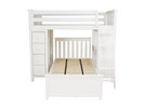 Space Saver Loft w/Desk, Chest & Ladder, Twin/Twin