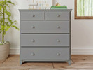 Bedroom Basics 2 Over 3 Drawer Dresser