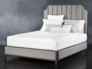 Spencer Surround Upholstered Iron Bed