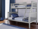 Bedroom Basics Bunk Bed w/Ladder, Twin/Full