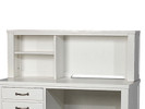 Seaview Desk Hutch - White Finish