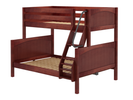 Maxtrix Ladder Bunk Bed, Twin/Full