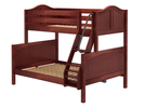 Maxtrix Ladder Bunk Bed, Twin/Full