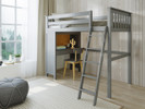 Space Saver Loft w/Desk & Ladder, Twin