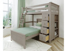 Space Saver Loft w/Chest & Ladder, Twin/Twin