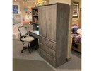 Contemporary Desk/Armoire Combination