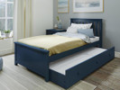 Bedroom Basics Slatted Bed w/Trundle, Twin