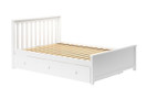 Bedroom Basics Slatted Bed w/Trundle, Full