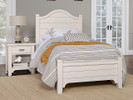 Country House Arch Bed, Twin - Soft White Finish