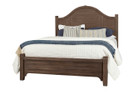 Country House Arch Bed, Queen - Driftwood Finish