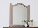 Country House Arch Mirror - Grey Finish