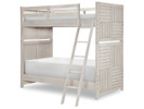 Cabin Retreat Bunk Bed, Twin/Twin - Stone Finish