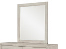 Cabin Retreat Vertical Mirror - Stone Finish