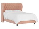 Hubbard Wingback Upholstered Bed