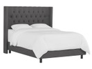 Nora Wingback Upholstered Bed