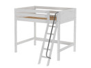 Maxtrix High Loft Bed w/ Angled Ladder, Full