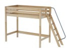 Maxtrix High Loft Bed w/ Angled Ladder, Twin